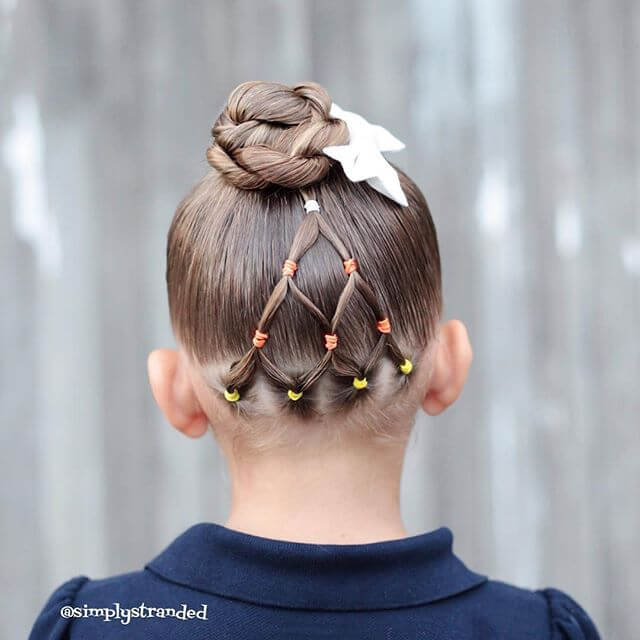 Pretzel Bun Braids