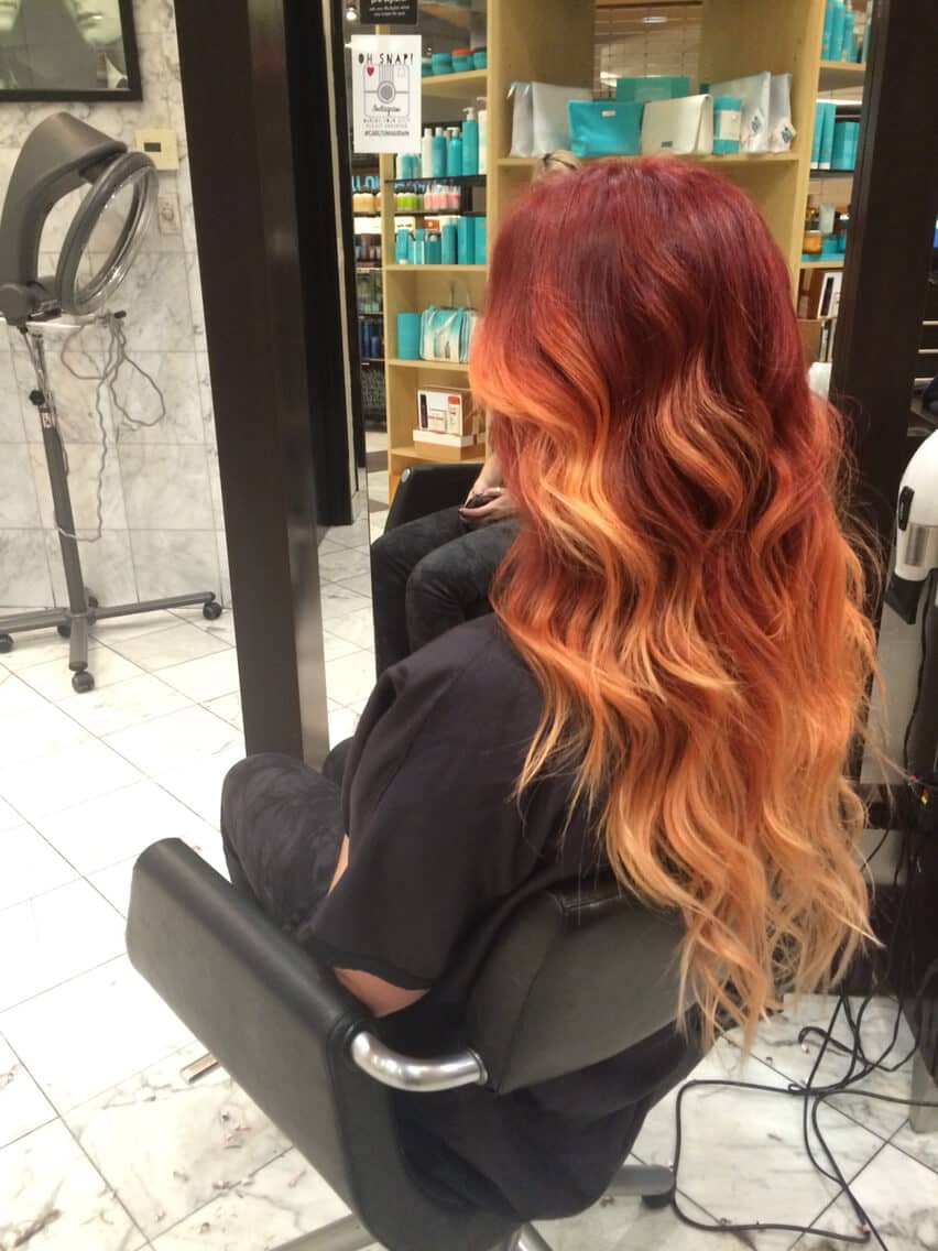 The 27 Hottest Red Ombre Hairstyles