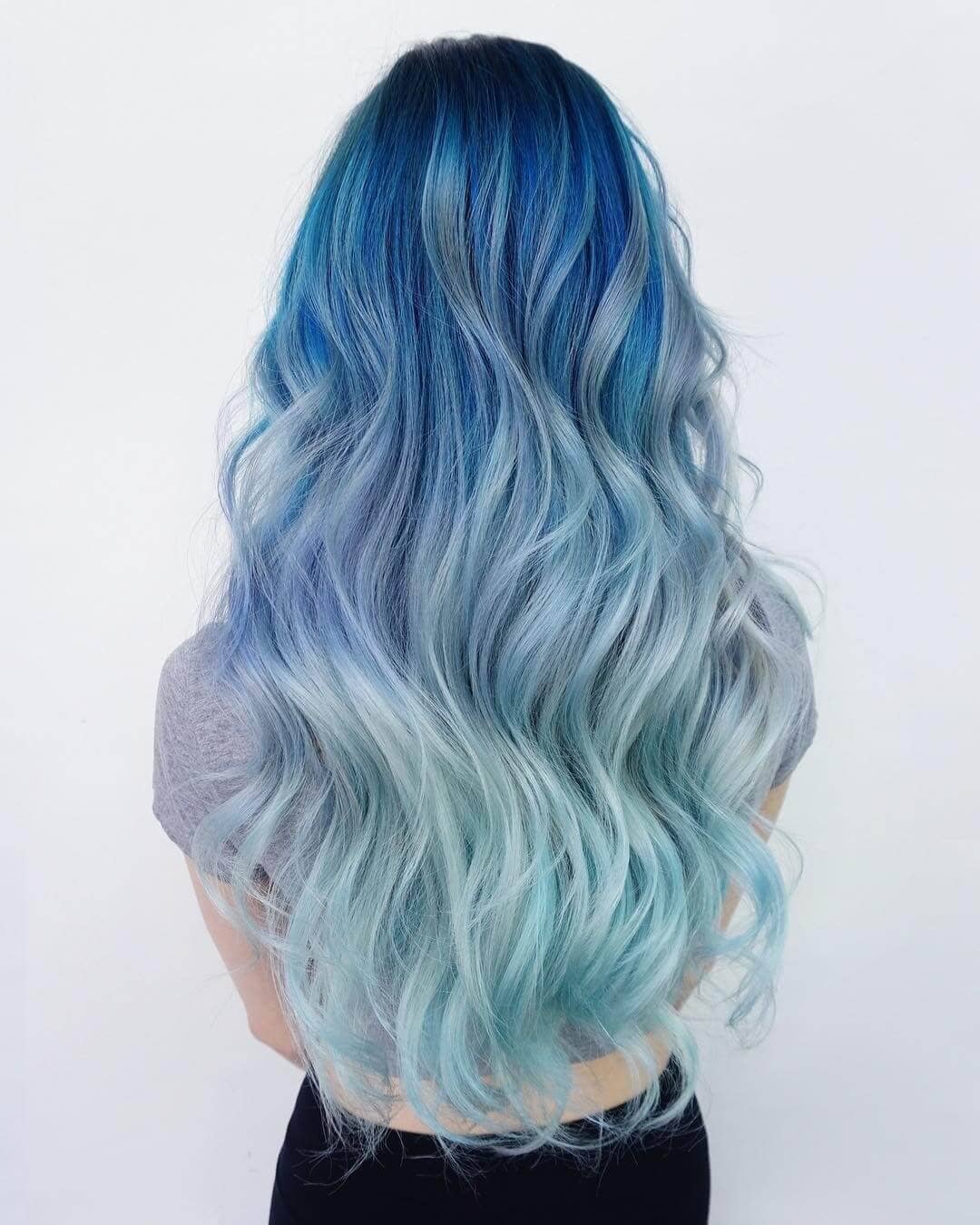 27 Super Cool Blue  Ombre  Hairstyles