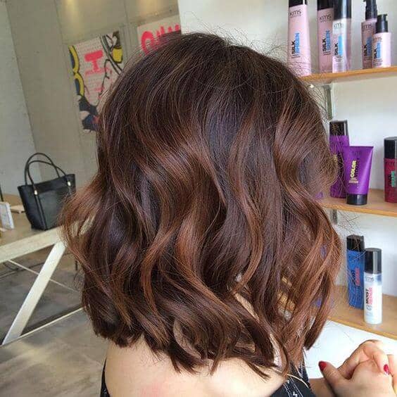 Wispy Long Waved Shoulder Bob