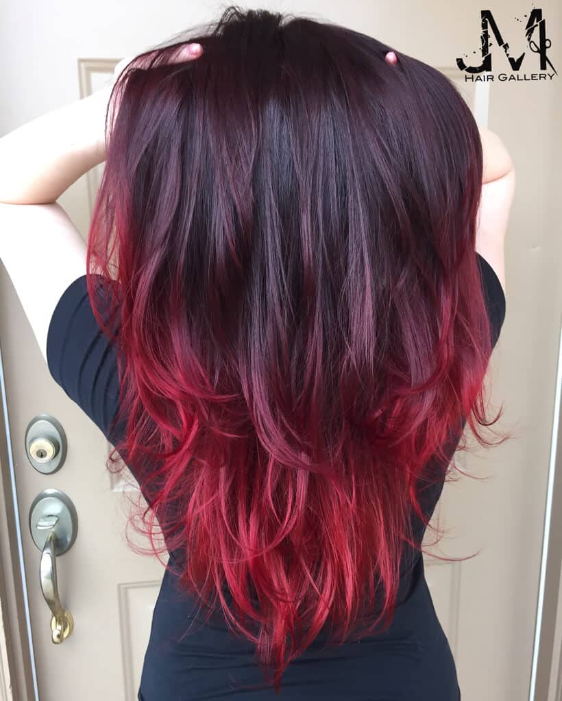 The 27 Hottest Red Ombre Hairstyles