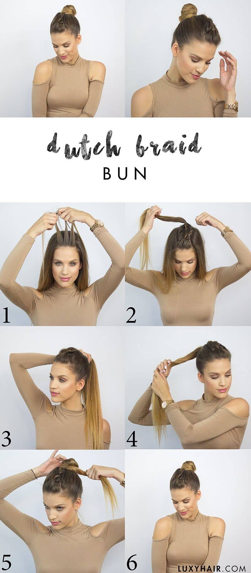 24 Ways to Style Your Hairstyle Up with Buns