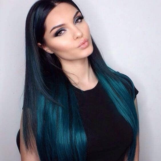 27 Super Cool Blue Ombre Hairstyles