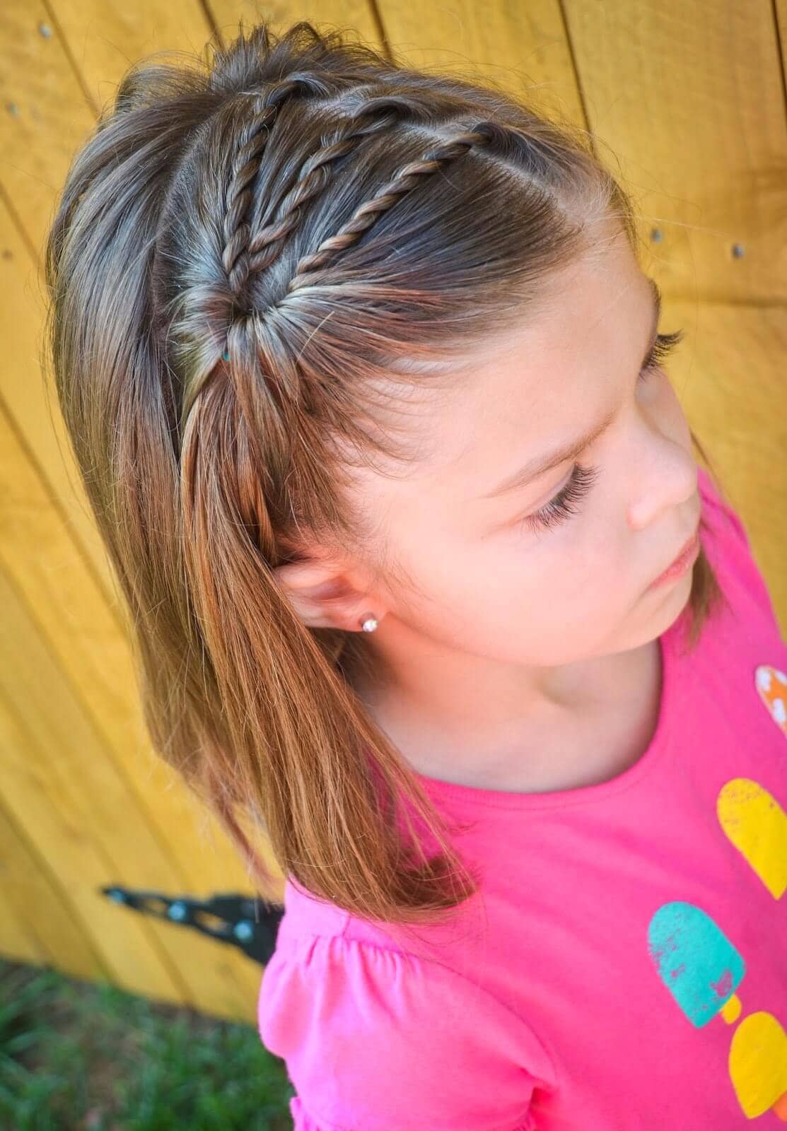 50 Pretty Perfect Cute Hairstyles For Little Girls To Show Off