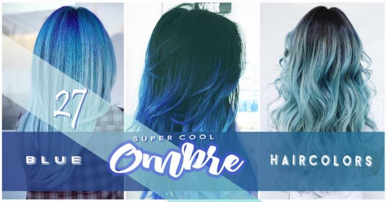 Featured image for “27 Super Cool Blue Ombre Hairstyles”