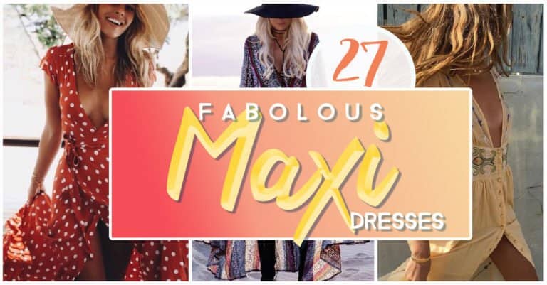 Featured image for “27 Fabolous Maxi Dresses For This Summer”