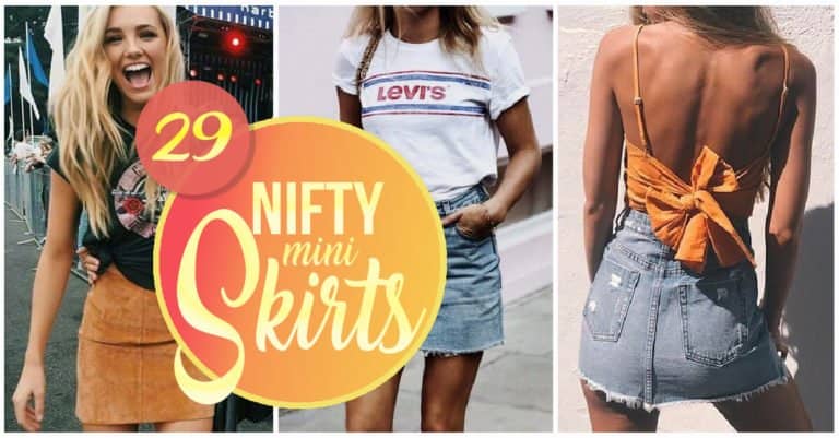 Featured image for “29 Nifty Mini Skirt Ideas”