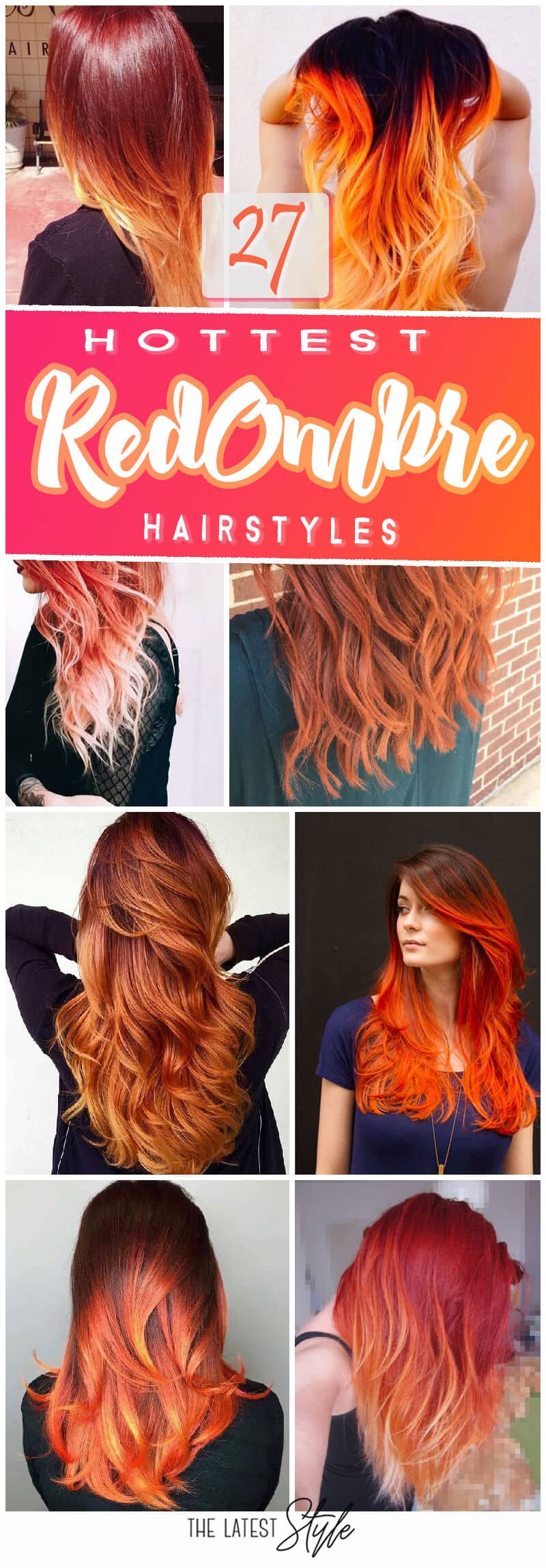 The 27 Hottest Red Ombre Hairstyles