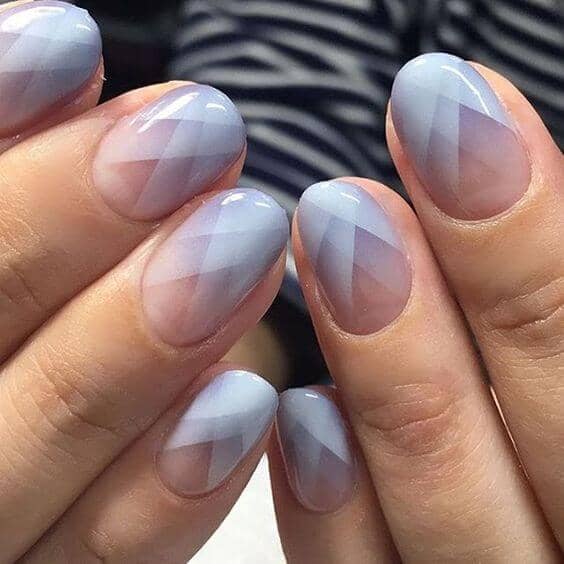 A Spin on French Manicure Looks Elegant