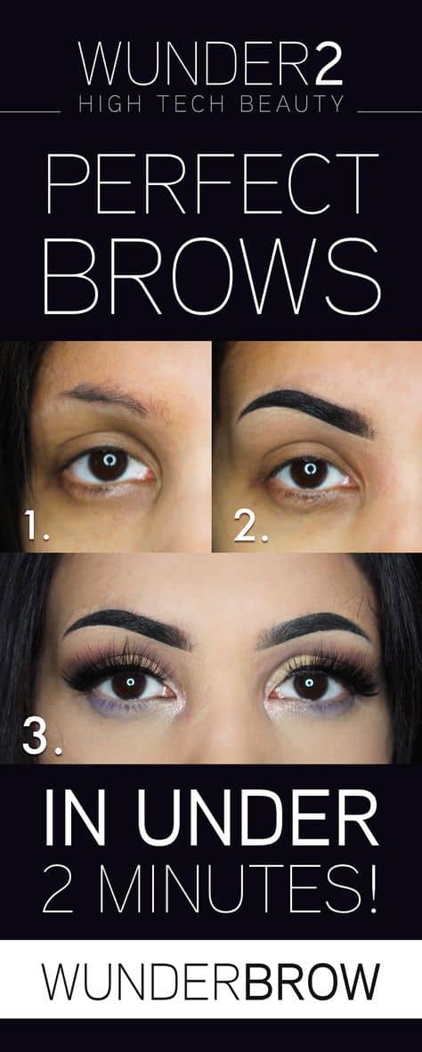 Impeccable Brows in 2 Minutes or Less