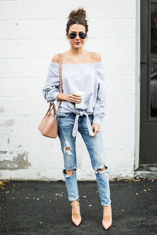 All Things Chambray And Ripped Jeans