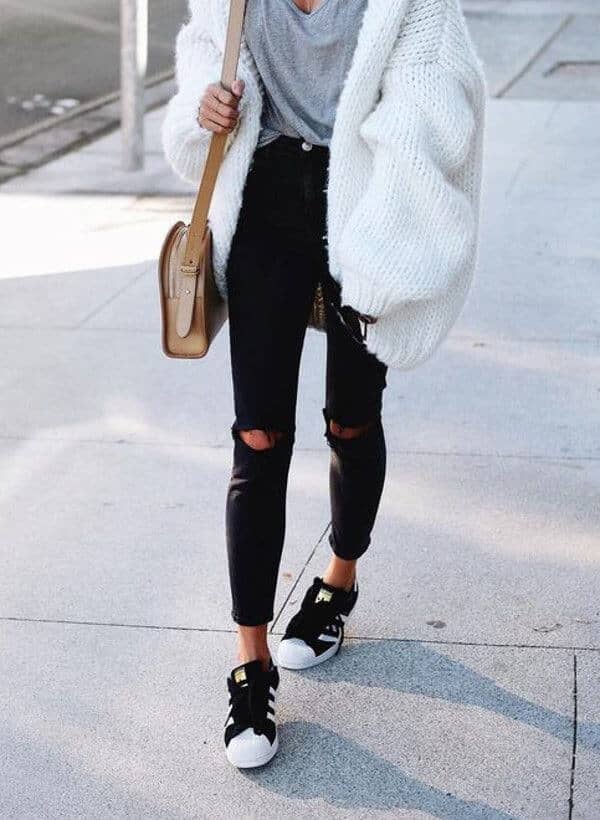 Chic Cloud White Street Style