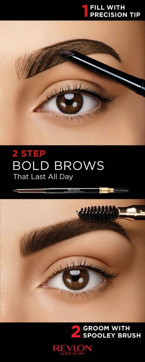 25 Step By Step Eyebrows Tutorials To Perfect Your Look