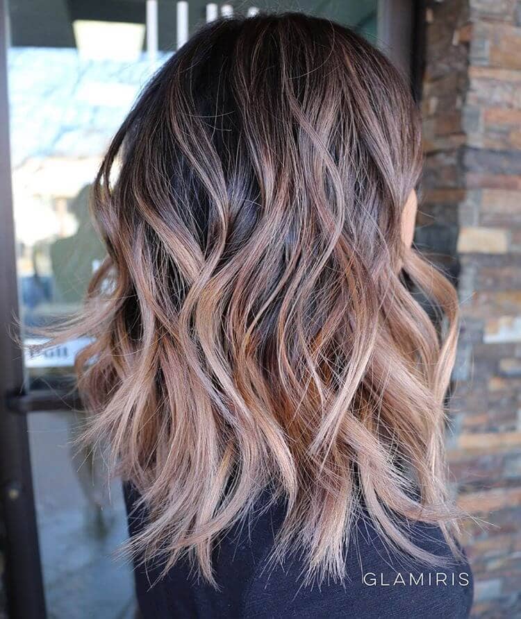 Medium Haircuts With Ombre