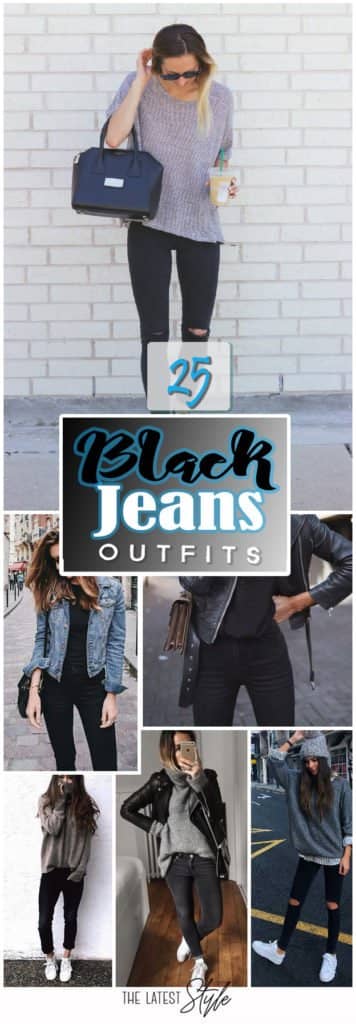 25 Proofs that Anything Goes with Black Jeans Outfits - The Cuddl