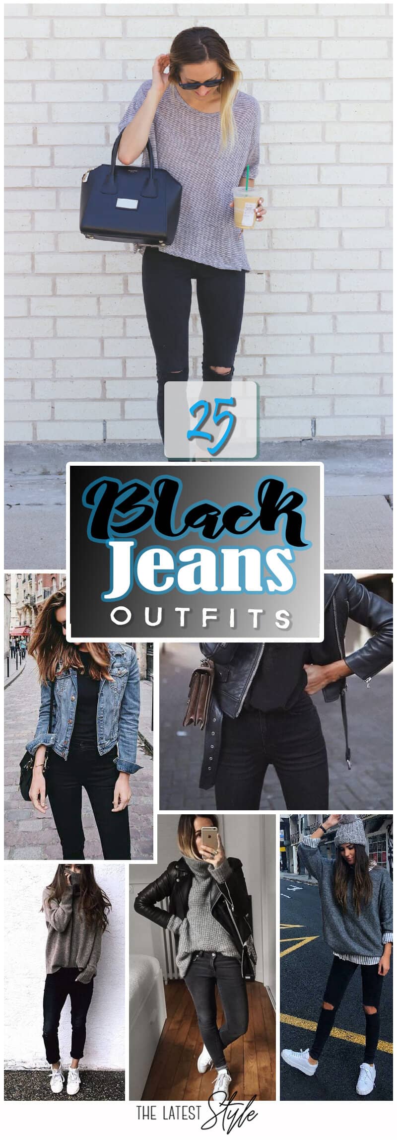 25 Proofs that Anything Goes with Black Jeans Outfits