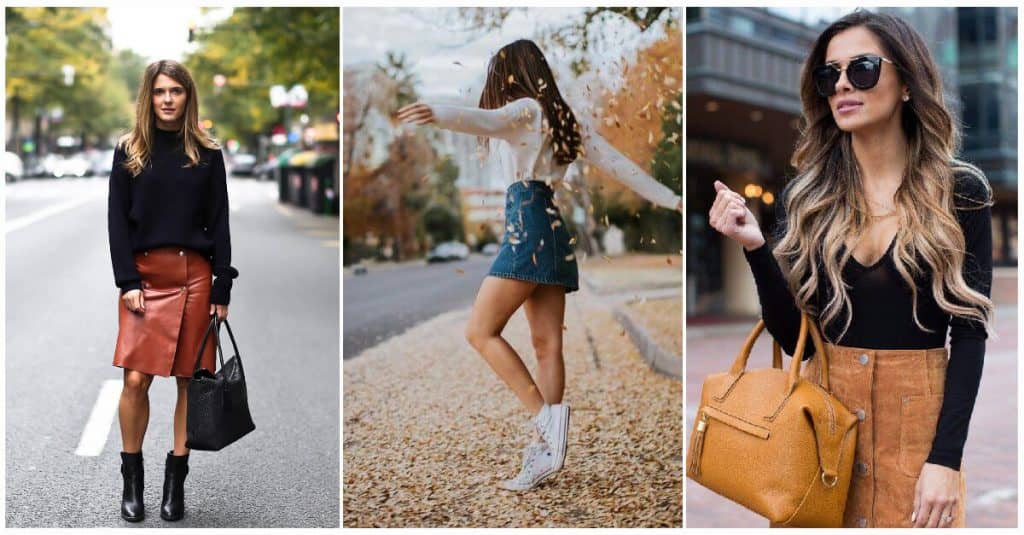 25 Fall Outfits with Skirts to Inspire Your Fall Look