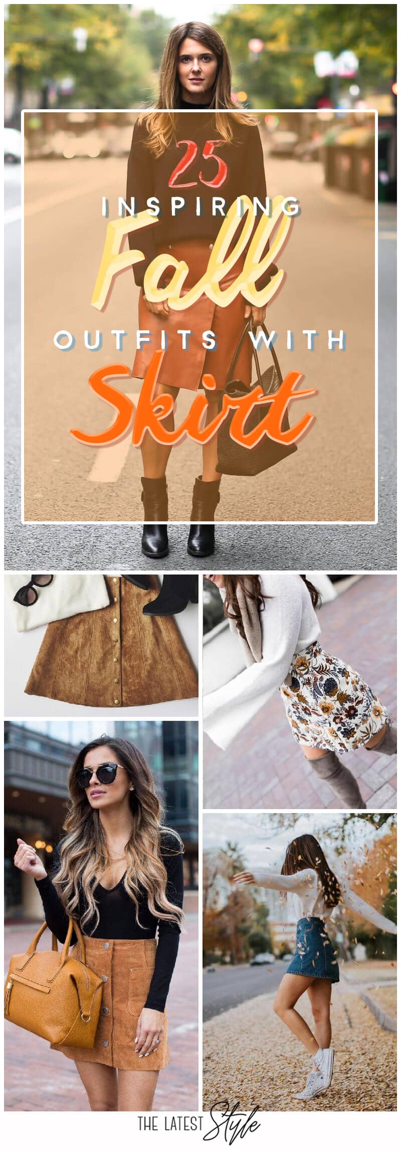 25 Fall Outfits with Skirts to Inspire Your Fall Look