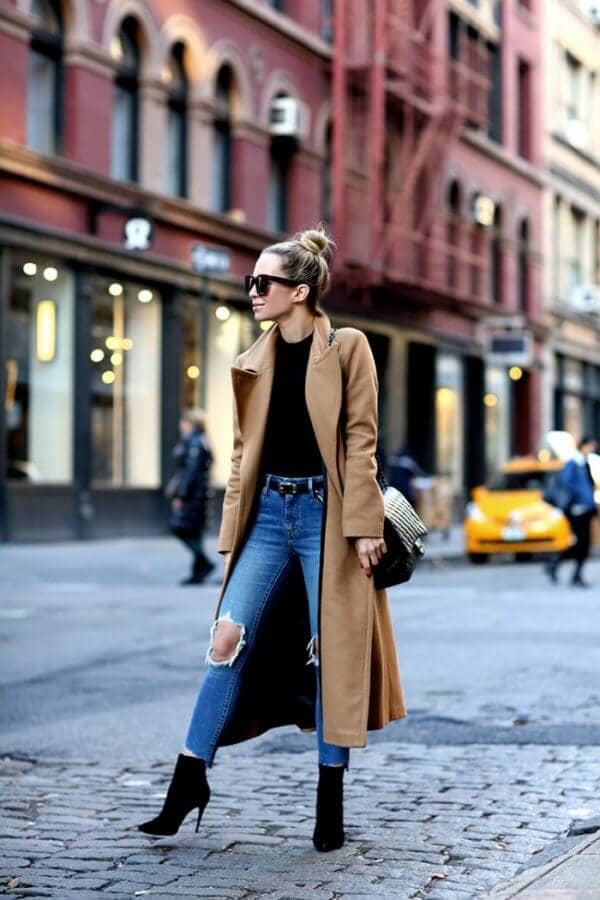 Free Spirited Camel Coat