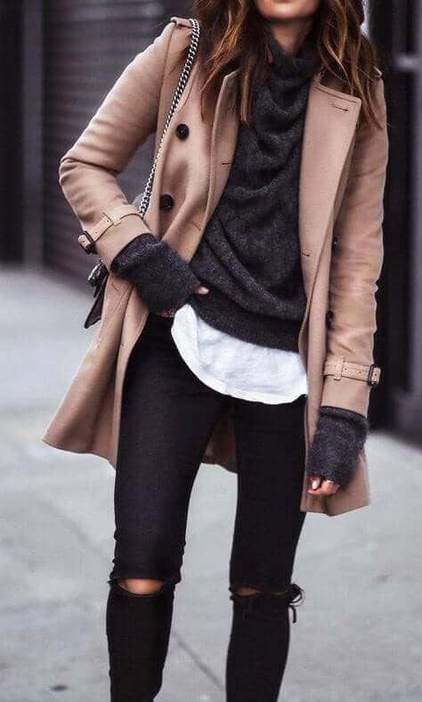 Warm, Dark Layers for Winter