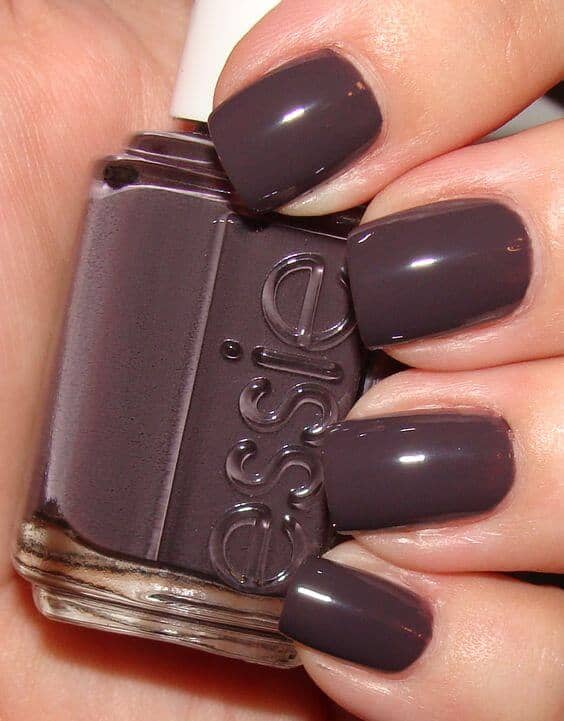 Dark Chocolate Nails
