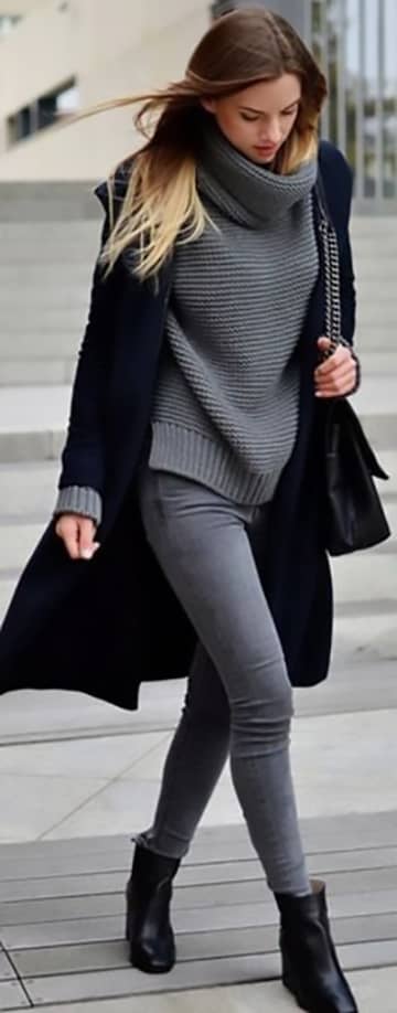 Charcoal Gray To Take On The Day
