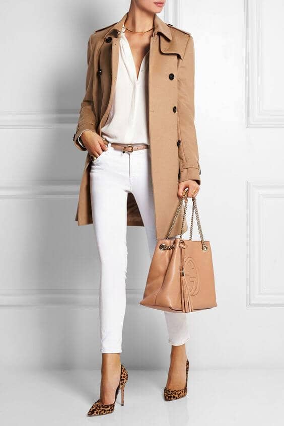 Styling Neutral Trenchcoat Outfits