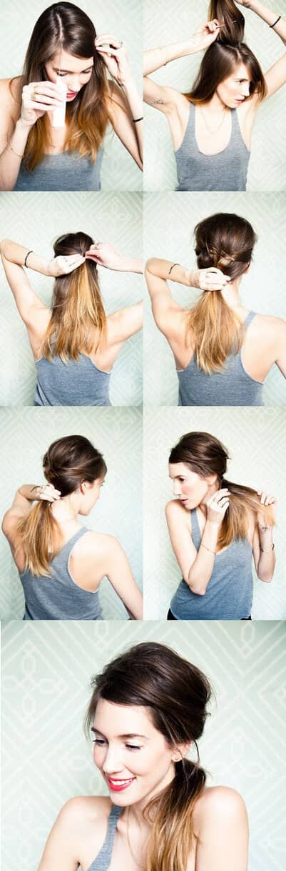 Classy Teased Low Pony Tutorial