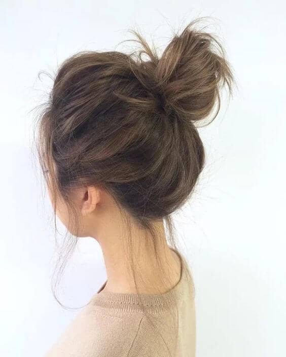 Loose Messy Bun For More Fun