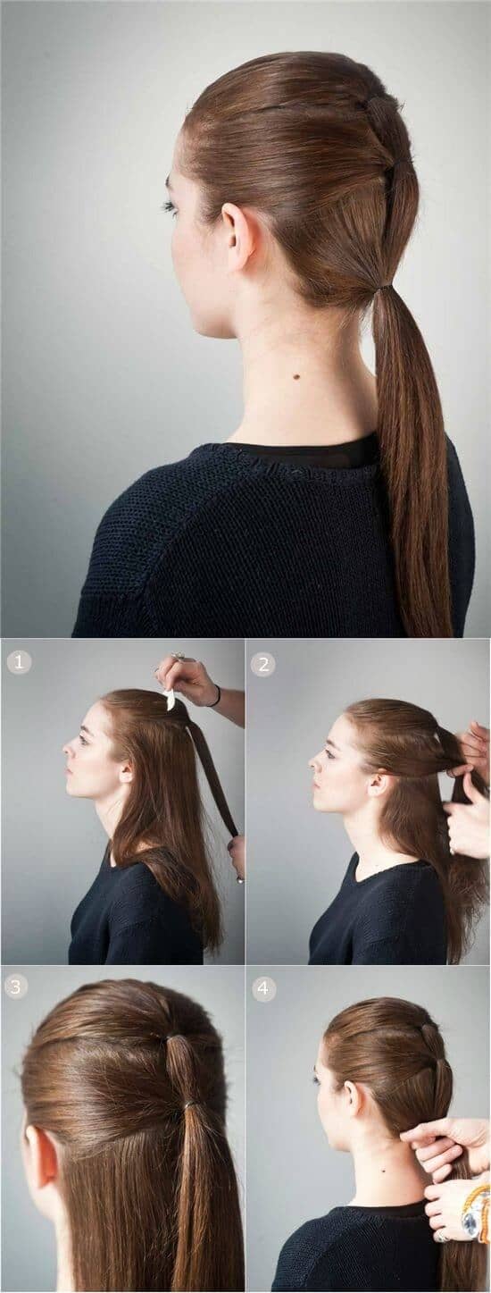 25 Cute Ponytail Tutorials Anyone Can Do