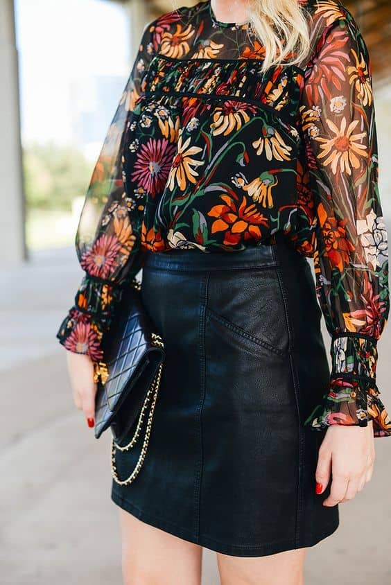 Boho Way to Wear Leather