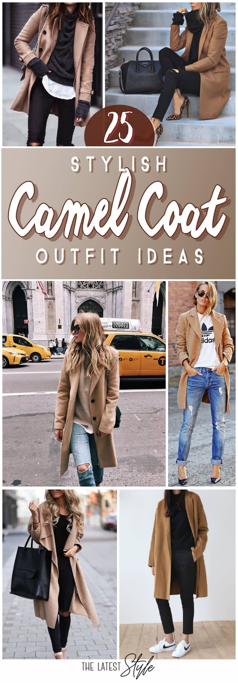 25 Camel Coat Outfits to Stay Sexy and Warm this Winter