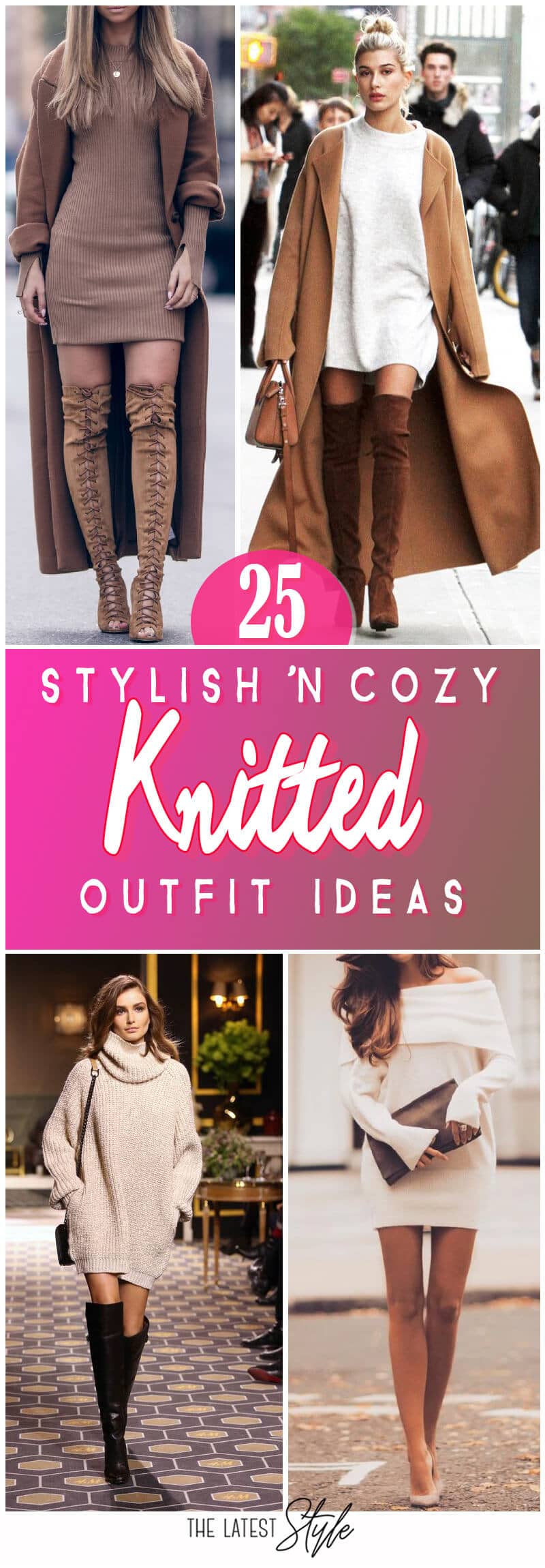 25 Knitted Fall Outfits That Are Stylish And Cozy