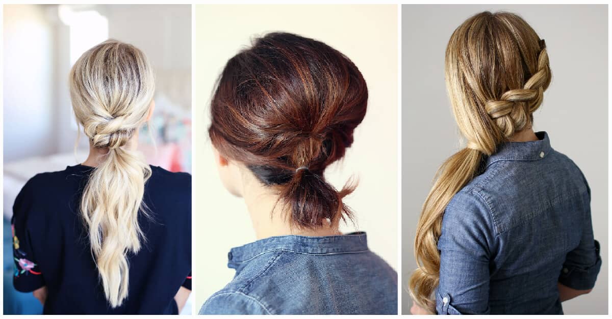 25 Cute Ponytail Tutorials Anyone Can Do