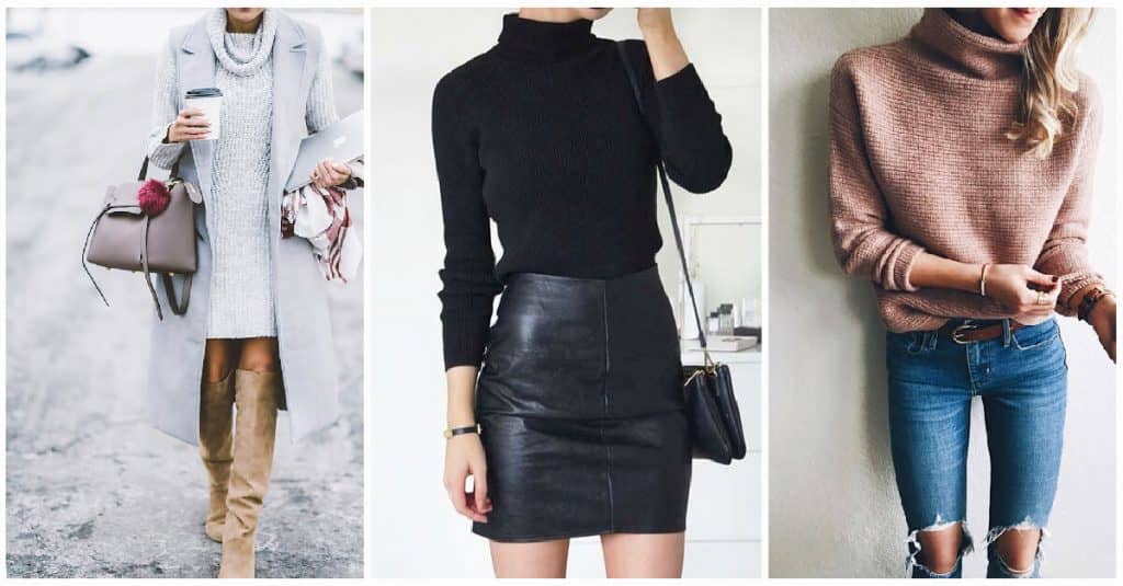 27 Chic Looks for the Turtleneck Fall Outfit