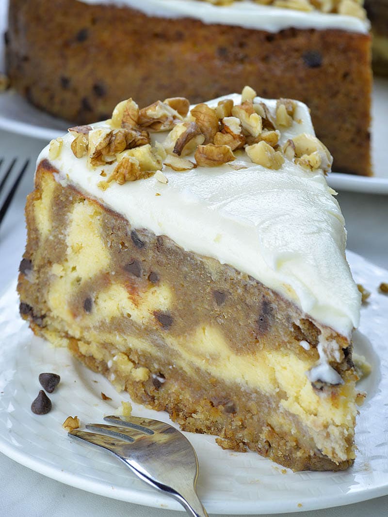 Nutty Cheesecake with a Tropical Twist