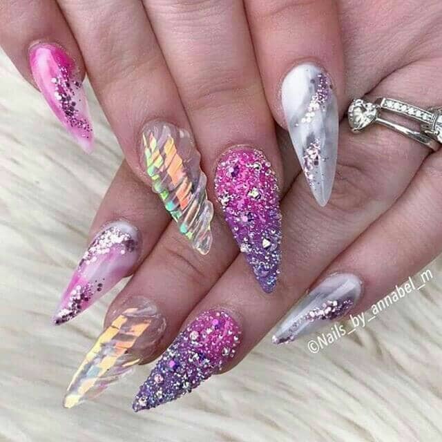 50 Magical Unicorn Nail Designs You Will Go Crazy For