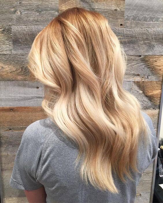 Sunny Honey Blonde with Platinum