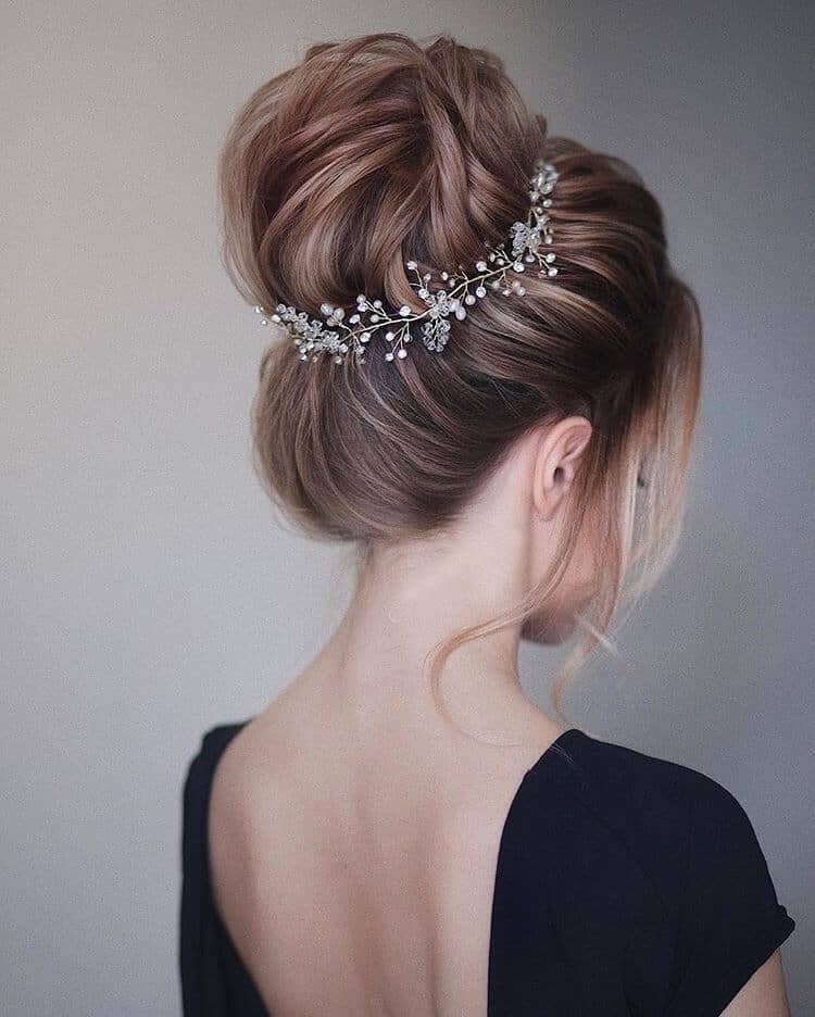 Full Festive Up-Do with Crown
