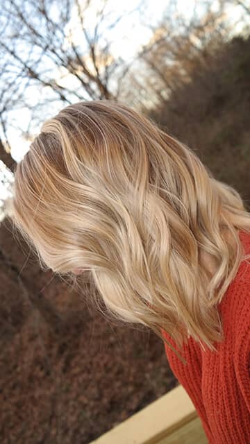 Ashy Honey Blonde With Platinum Highlights