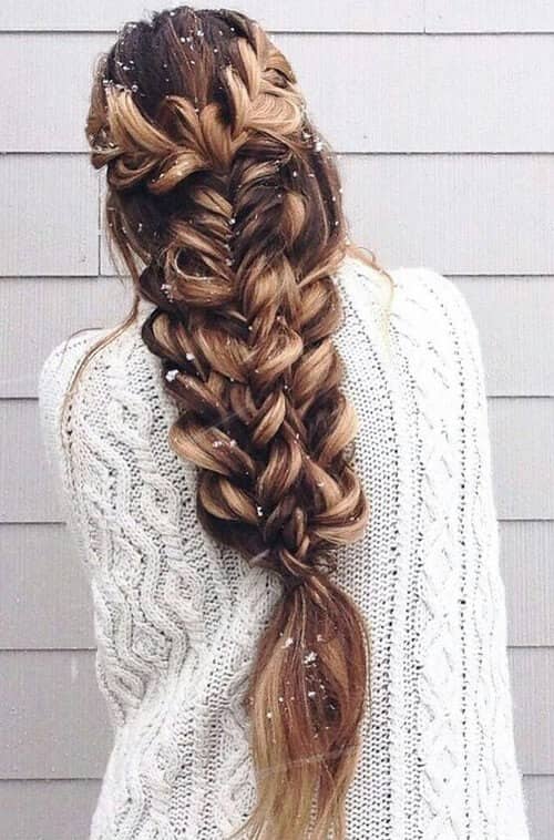 Full Layered Snow Braids