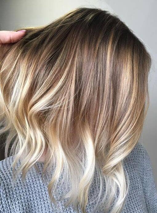 Amber Waves with Platinum Tips