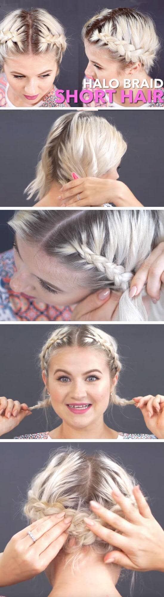 A French Braided Updo