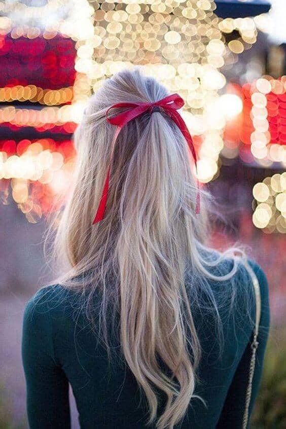 Tied With a Bow Hairstyle