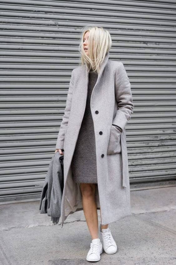 The Classic Dress And Trench Pair