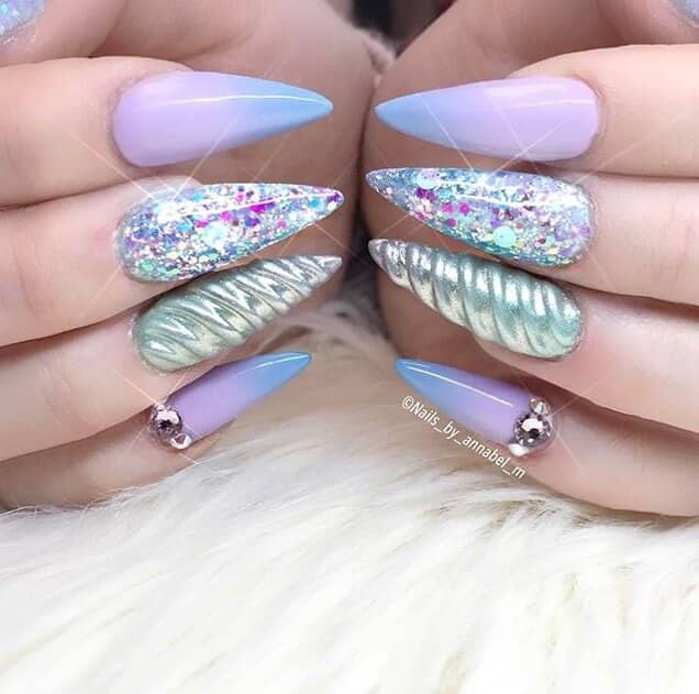 50 Magical Unicorn Nail Designs You Will Go Crazy For