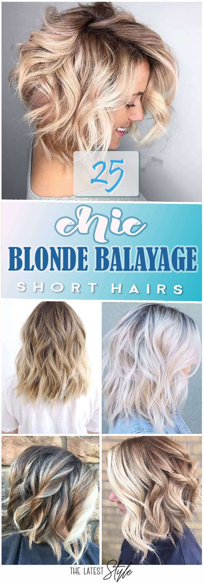 25 Blonde Balayage Short Hair Looks You'll Love