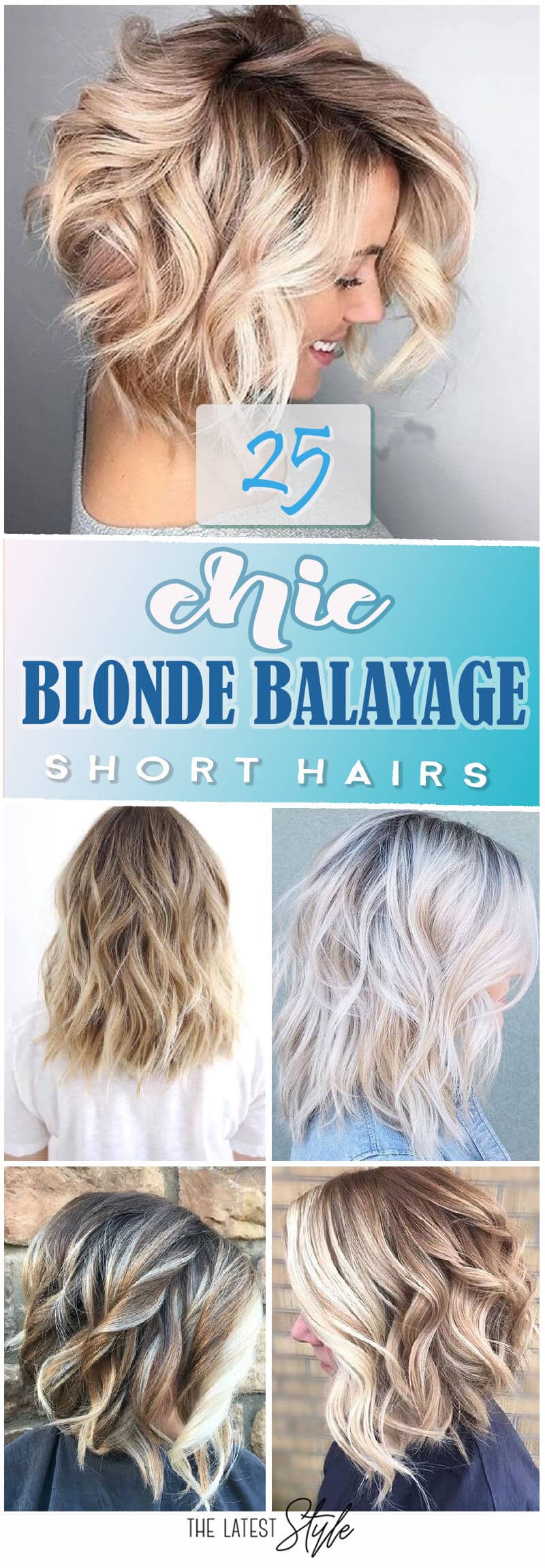 25 Blonde Balayage Short Hair Looks You Ll Love