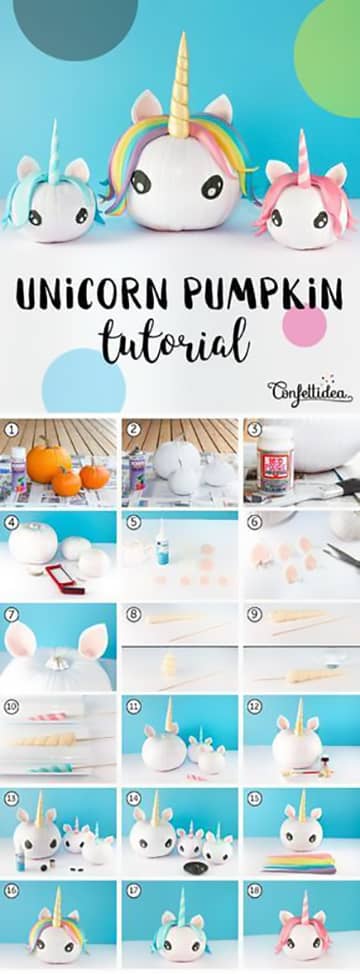 Pumpkin Unicorn Birthday Party Ideas