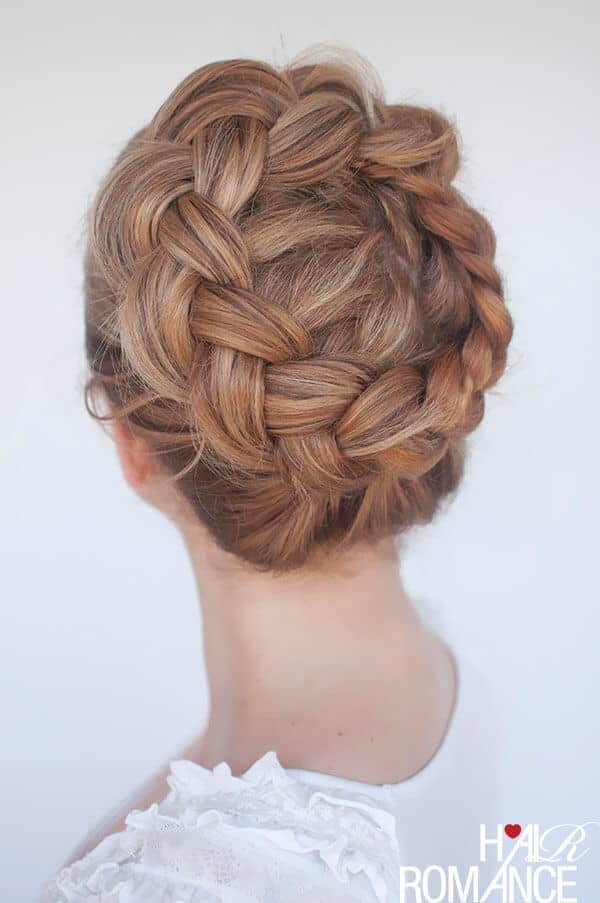 Loosened Braided Crown